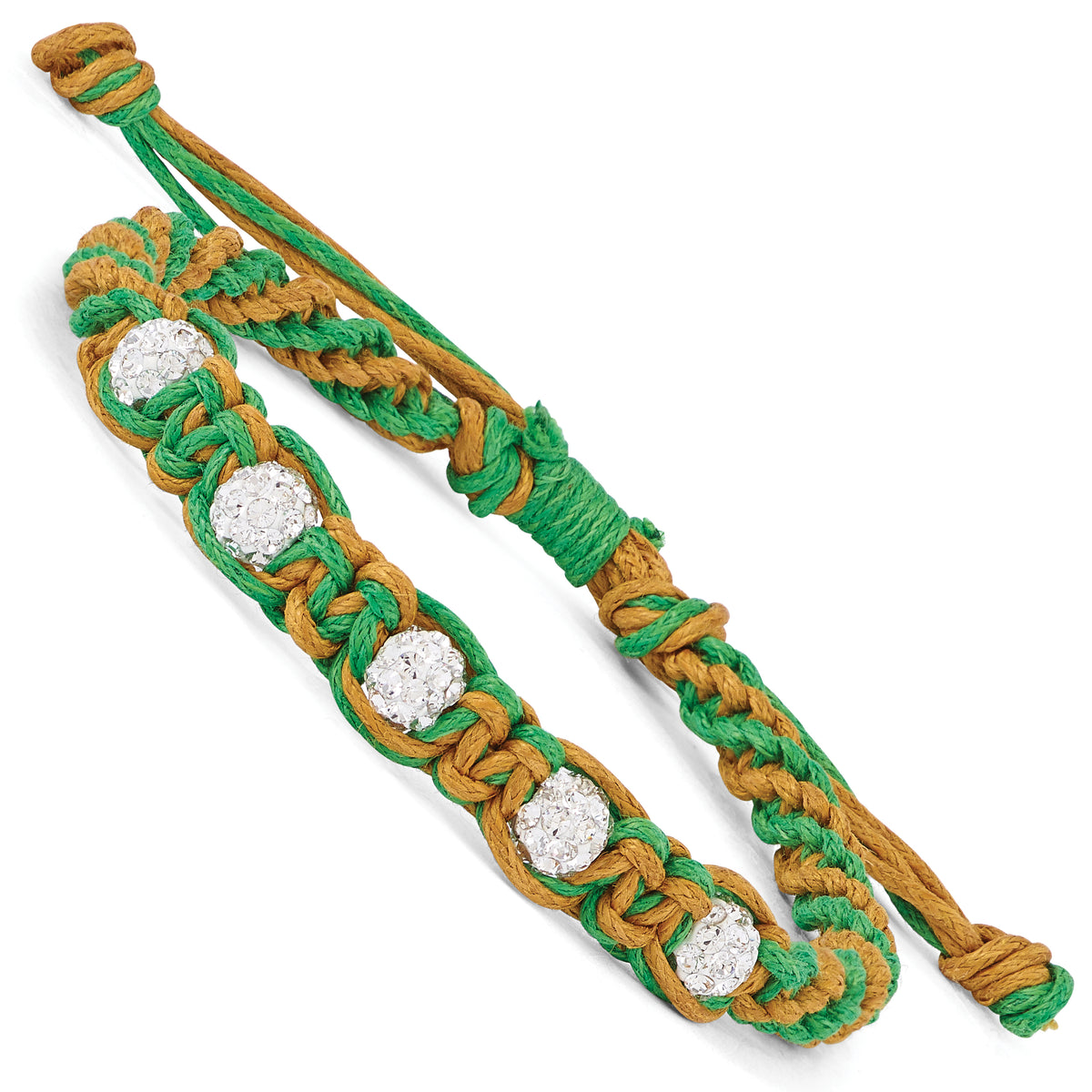 Swarovski Crystal Macrame Bracelet