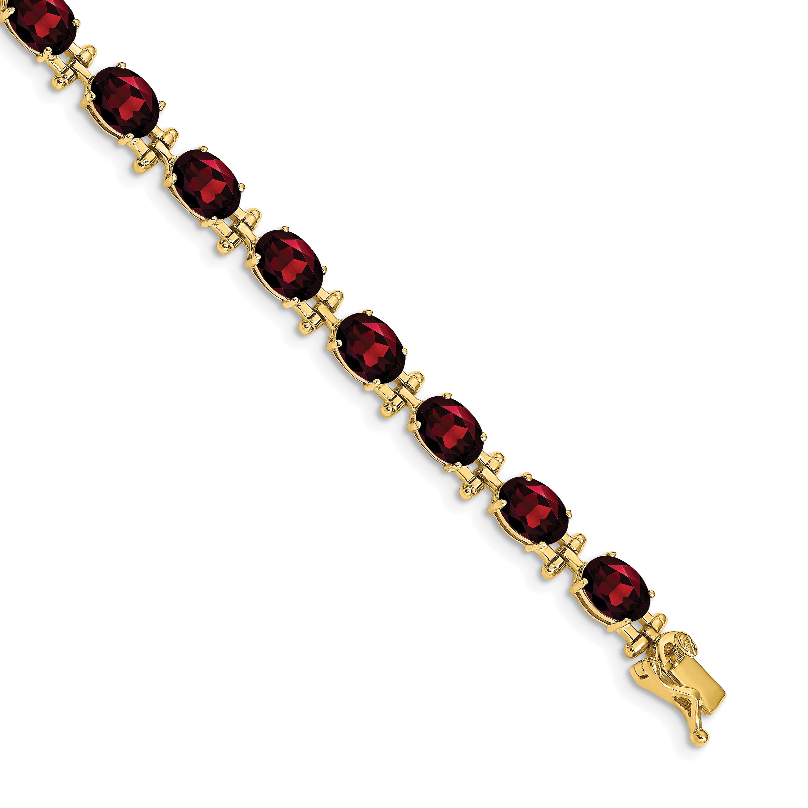 14k Garnet Bracelet Main image