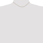 Box Chain Necklace in 14K Yellow Gold, 0.9mm