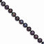 Sophia Jewelers 14K Gold & Titanium Black Pearl Necklace Gift Ready