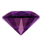 Nano Crystal 4mm Round February Birthstone