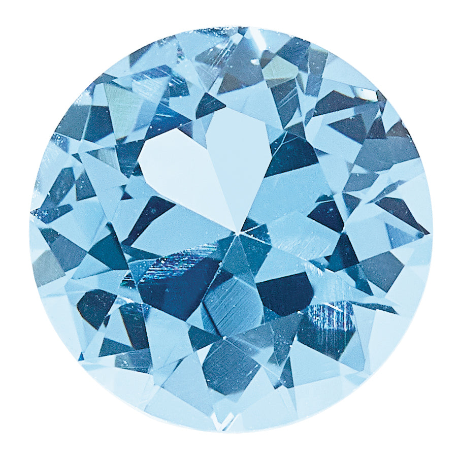 Nano Crystal 3mm Round March Birthstone Main image