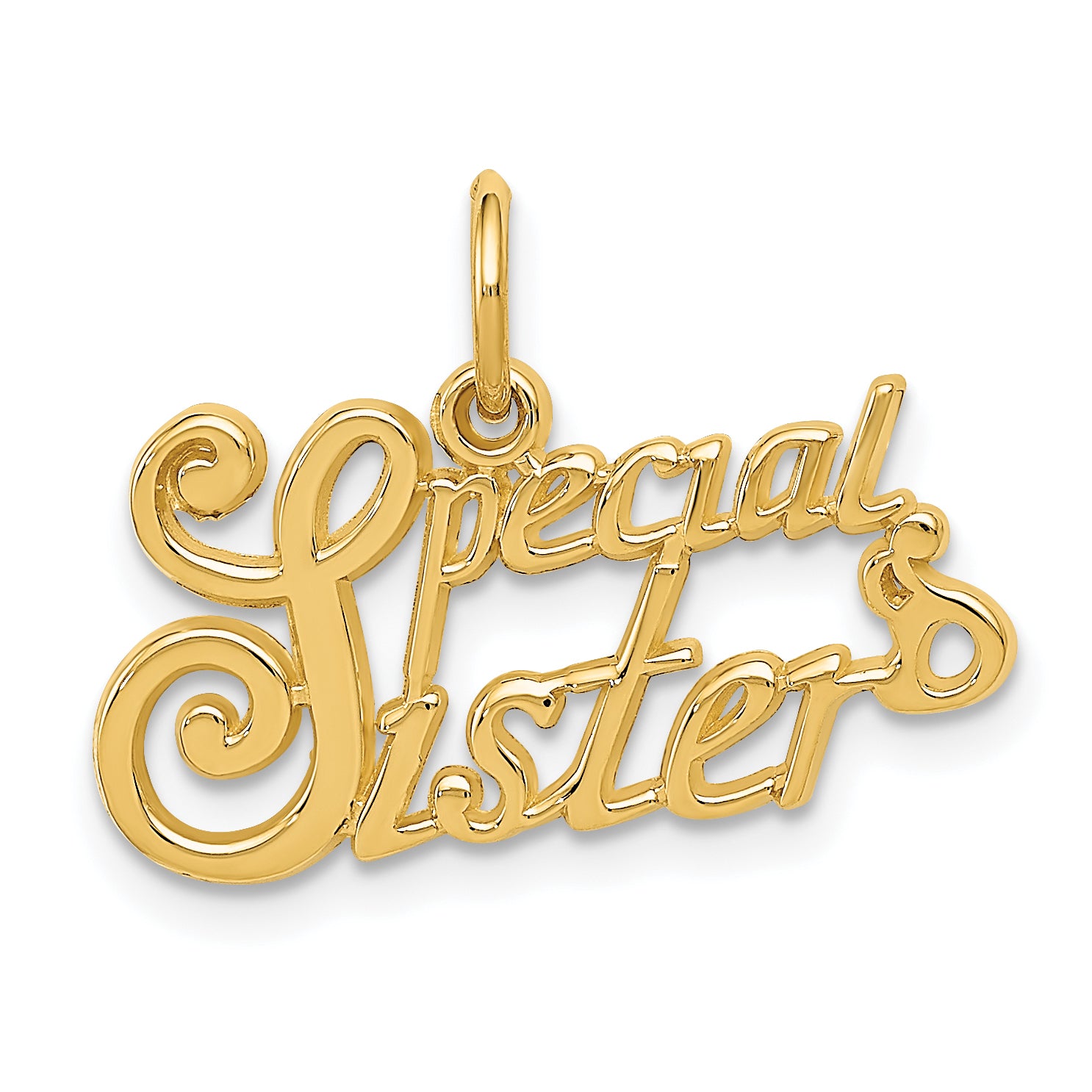 14k SPECIAL SISTER Charm Main image