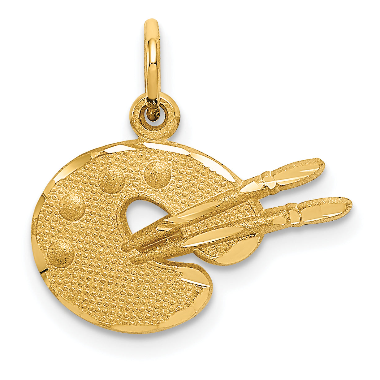 14k Artist Palette Charm Main image