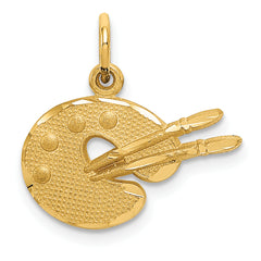 14k Artist Palette Charm