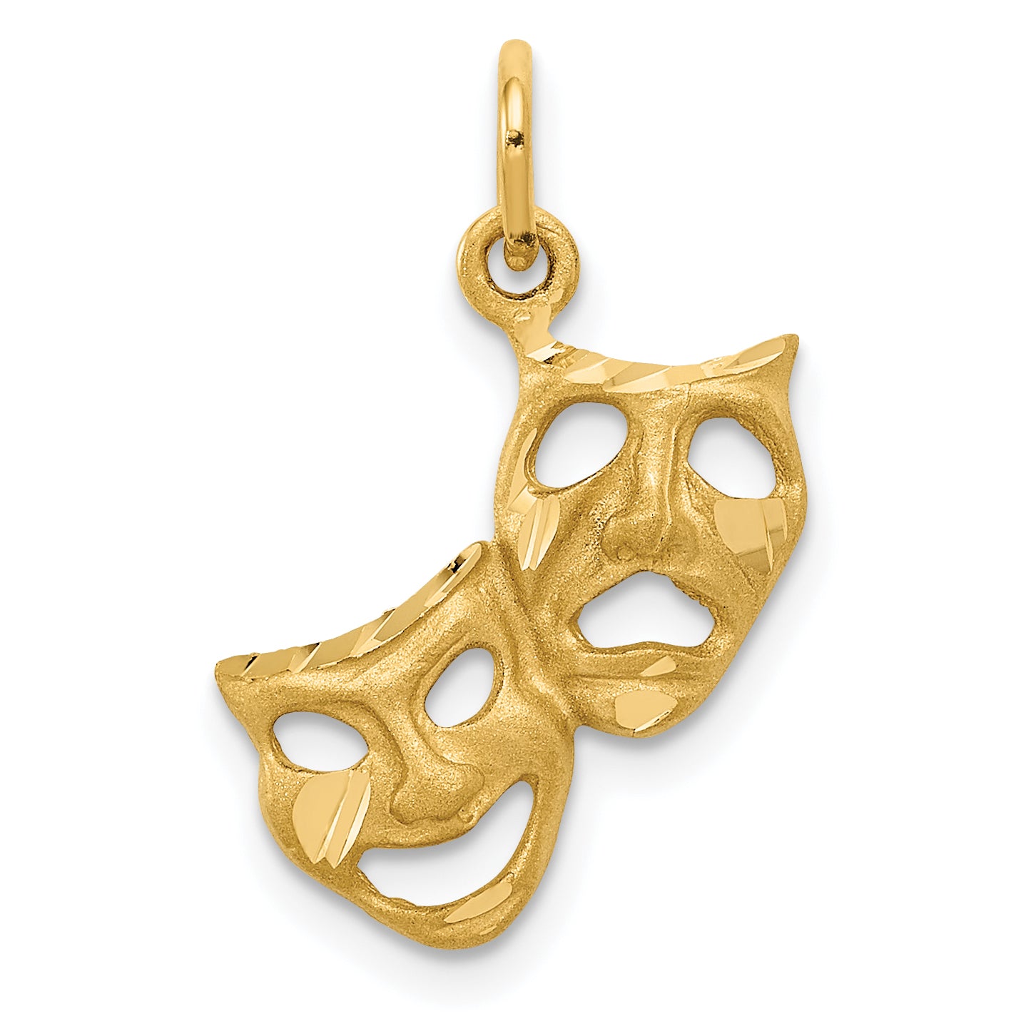 14k Comedy/Tragedy Charm Main image