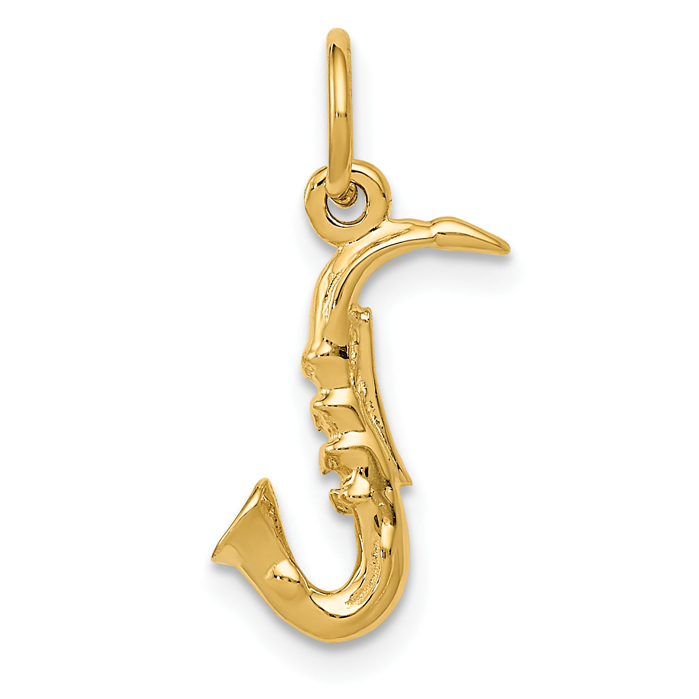 14k 3-D Saxophone Charm Main image