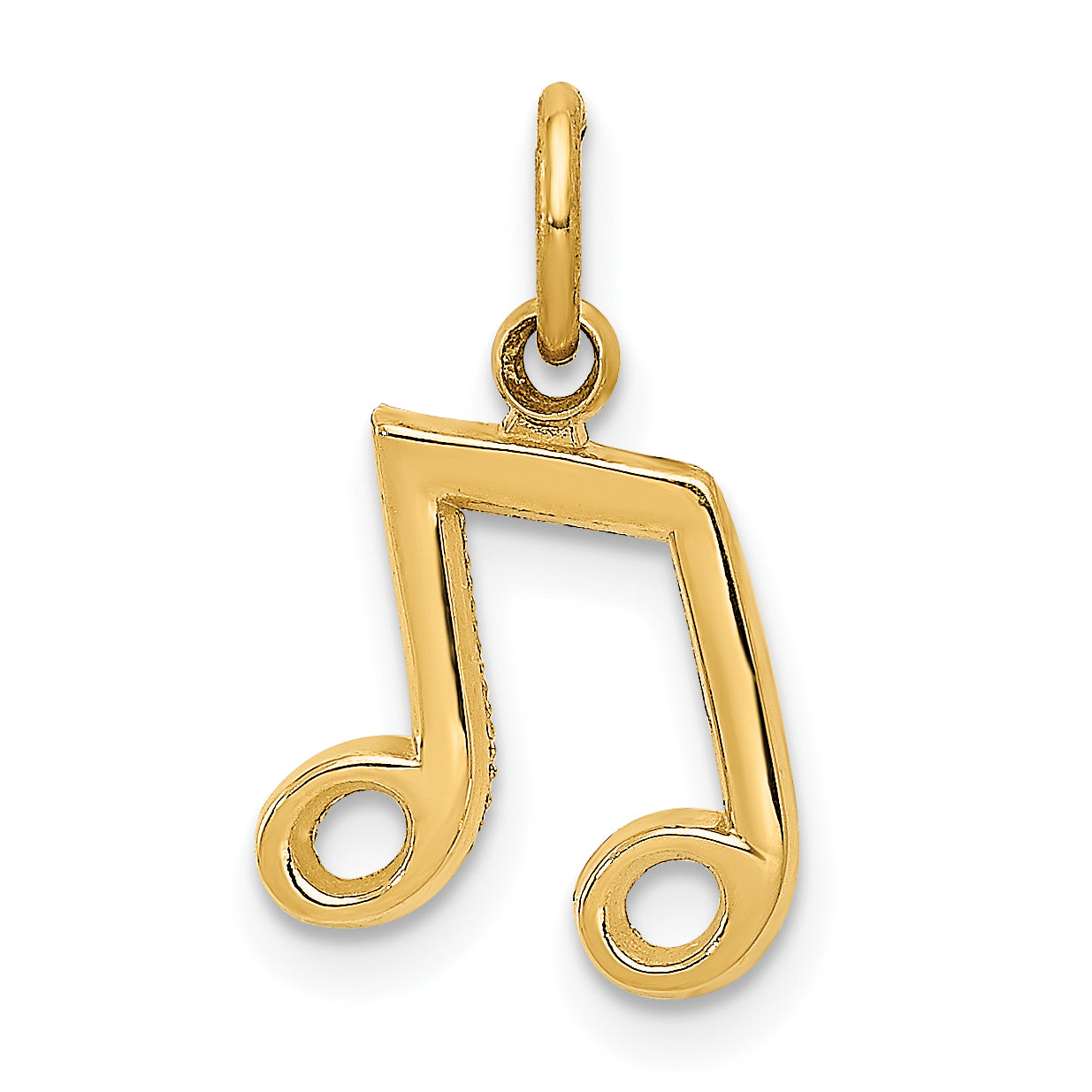 14K Musical Notes Charm Main image