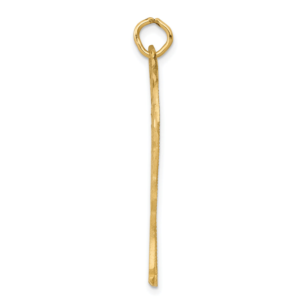 14K Gold Giraffe Charm Pendant for Men by Sophia Jewelers