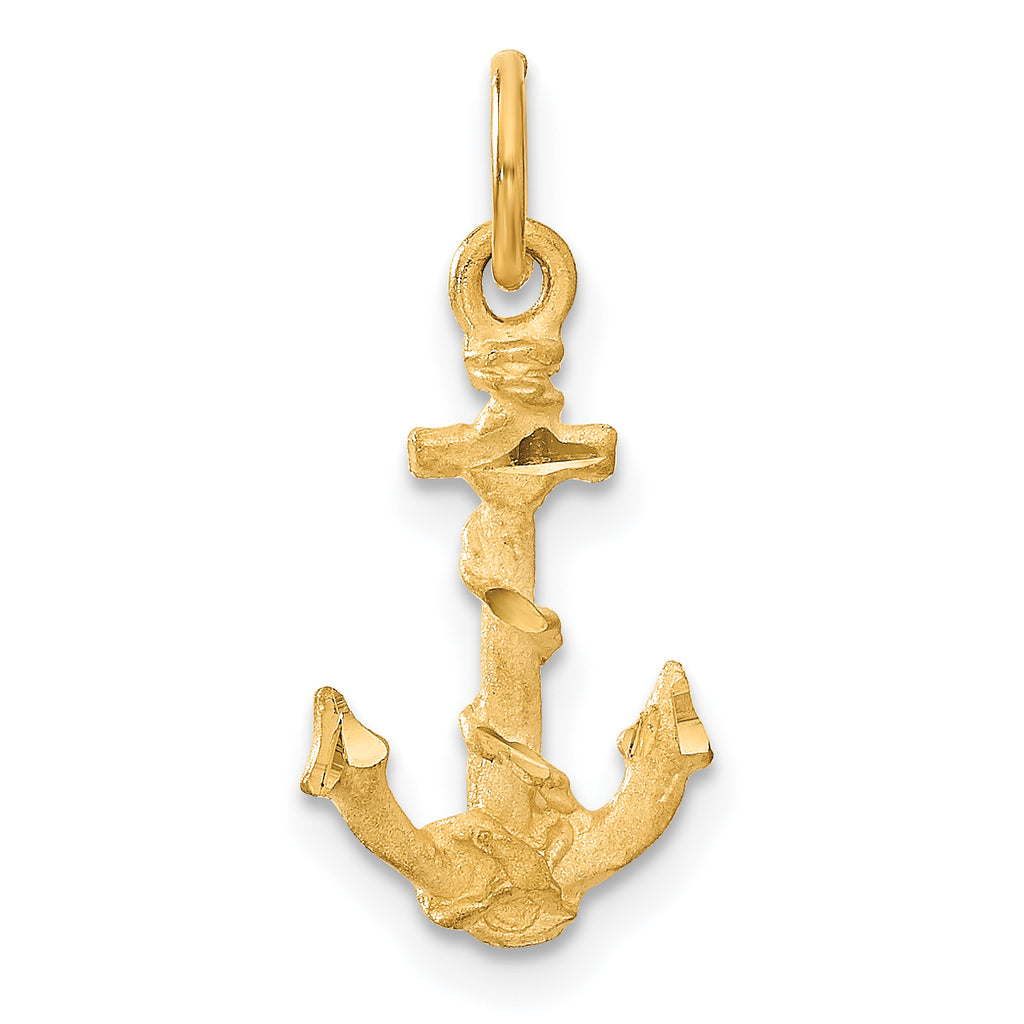 14k Anchor Charm