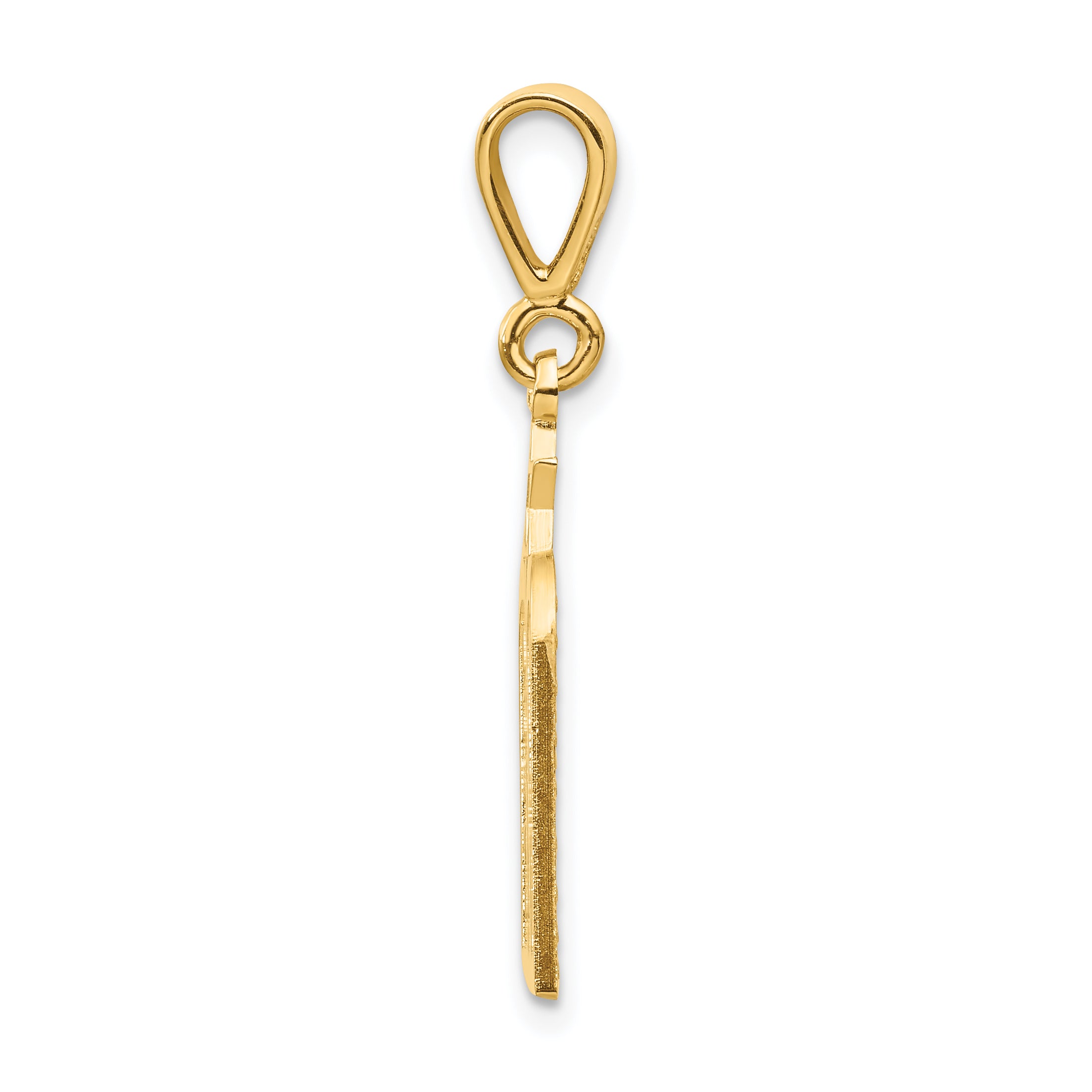 14K Gold Commandments Pendant with Star of David Elegant Symbol of Faith Secondary image