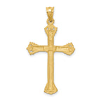 14K Gold Crucifix Pendant Solid Elegant Design by Sophia Jewelers