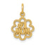14k #1 MOM Charm