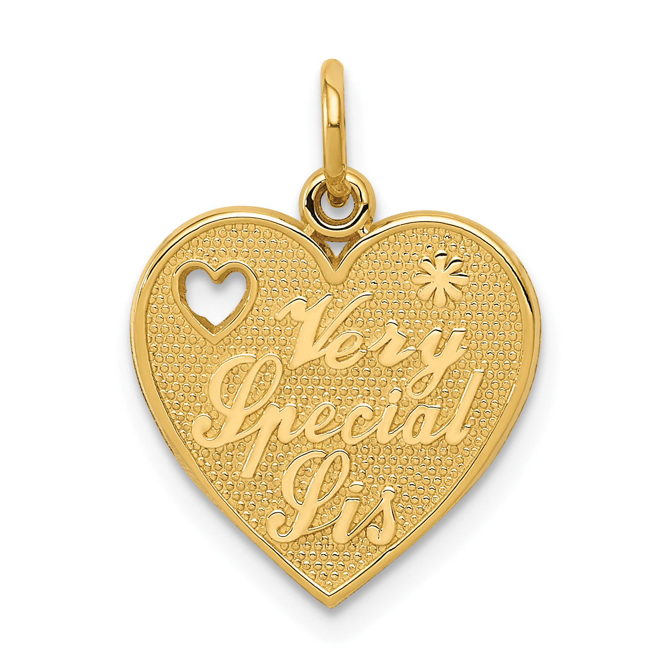 14k VERY SPECIAL SIS Charm