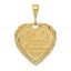 14k Reversible FOR A SPECIAL GRANDMA Pendant