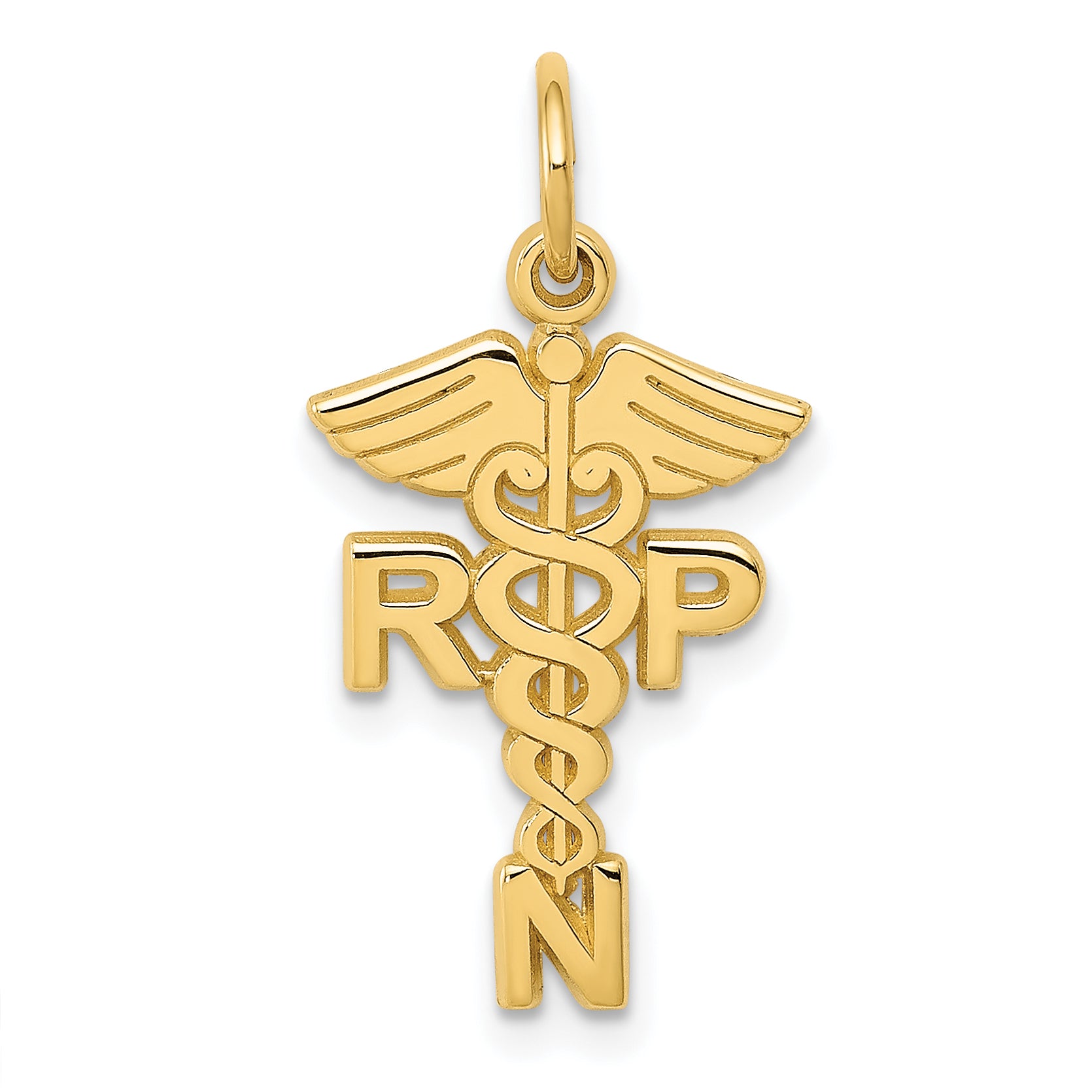 14k Registered Nurse Practitioner Charm Main image