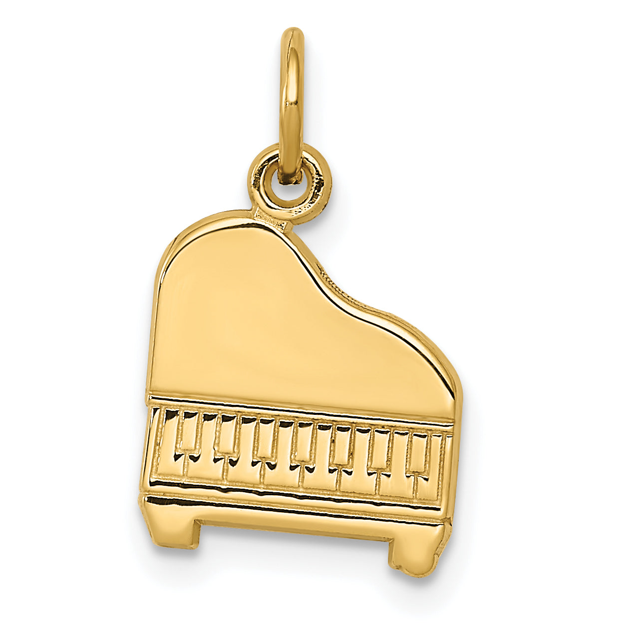 14k Piano Charm Main image