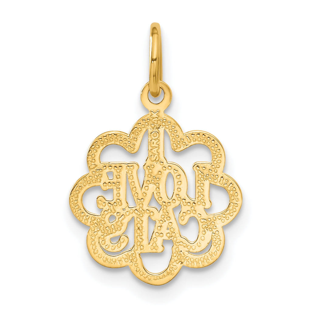 14K Gold Cat Lover Pendant with Elegant Themed Design