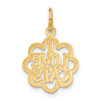 14K Gold Cat Lover Pendant with Elegant Themed Design