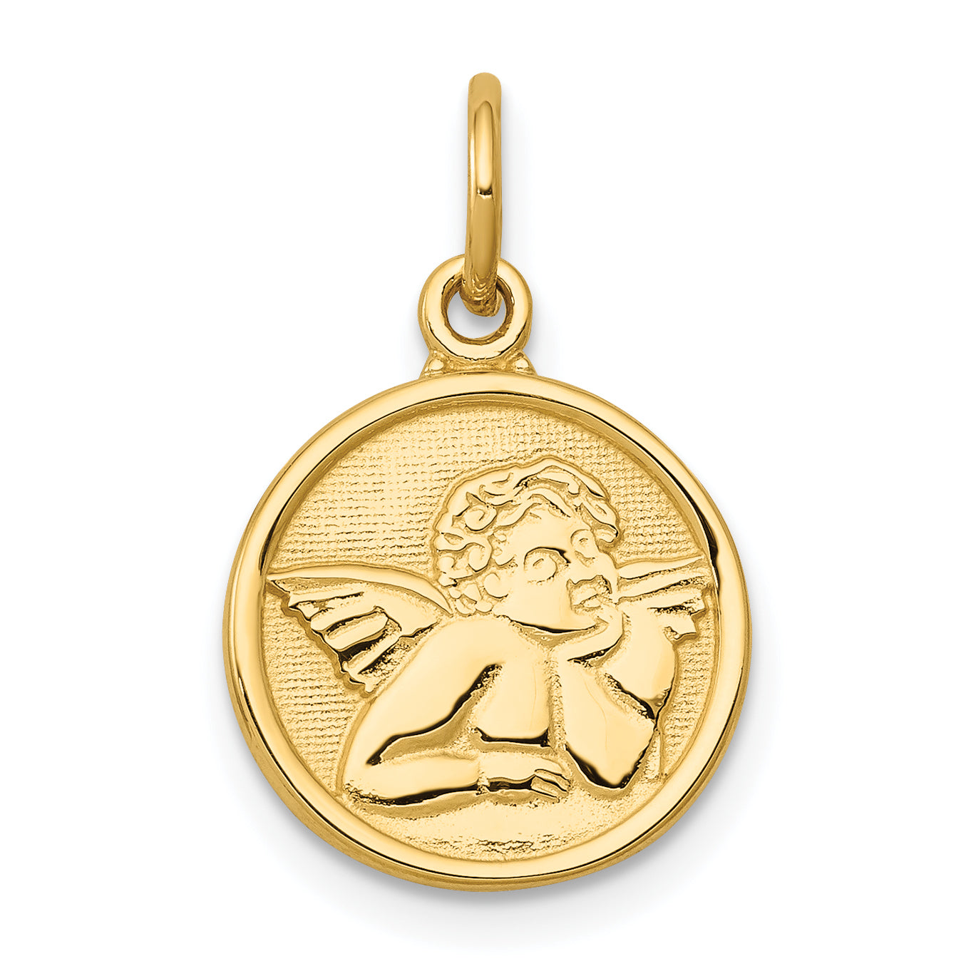 14k Polished Angel Charm Main image