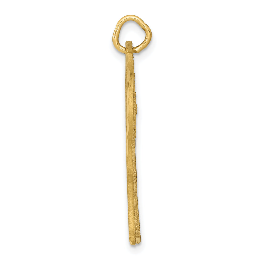 14K Gold Giraffe Charm Pendant for Men Elegant Design