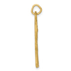 14K Gold Giraffe Charm Pendant for Men Elegant Design