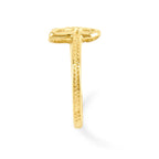 14k Butterfly Toe Ring