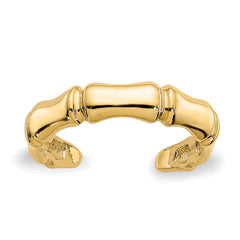 14k Bamboo Toe Ring