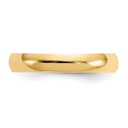 Polished Band Toe Ring in 14K Yellow Gold, 2.5mm