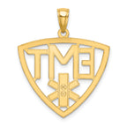 14k Emergency Medical Technician Charm