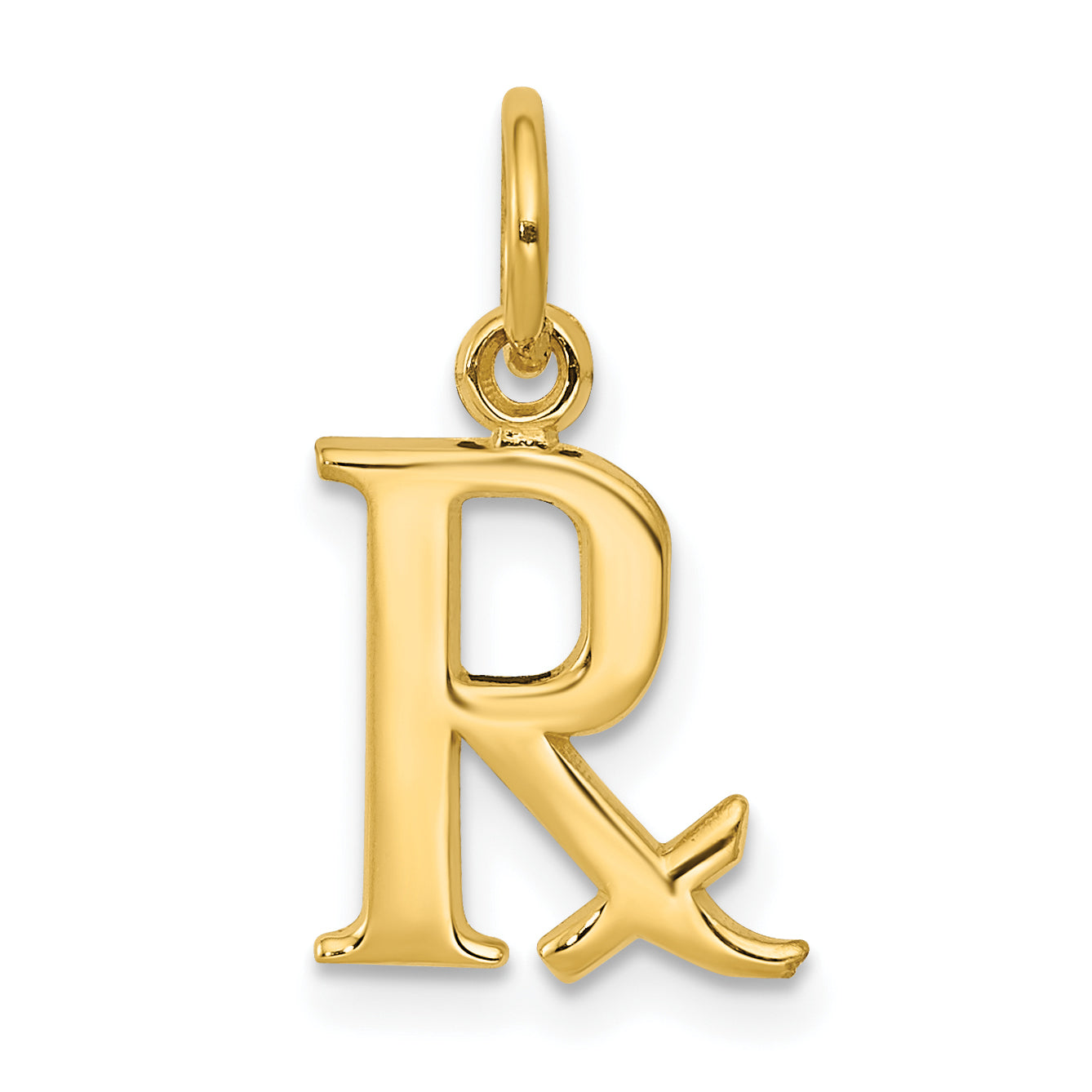 14k Prescription Symbol RX Charm Main image
