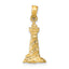 14k 3D St. Augustine Lighthouse Pendant