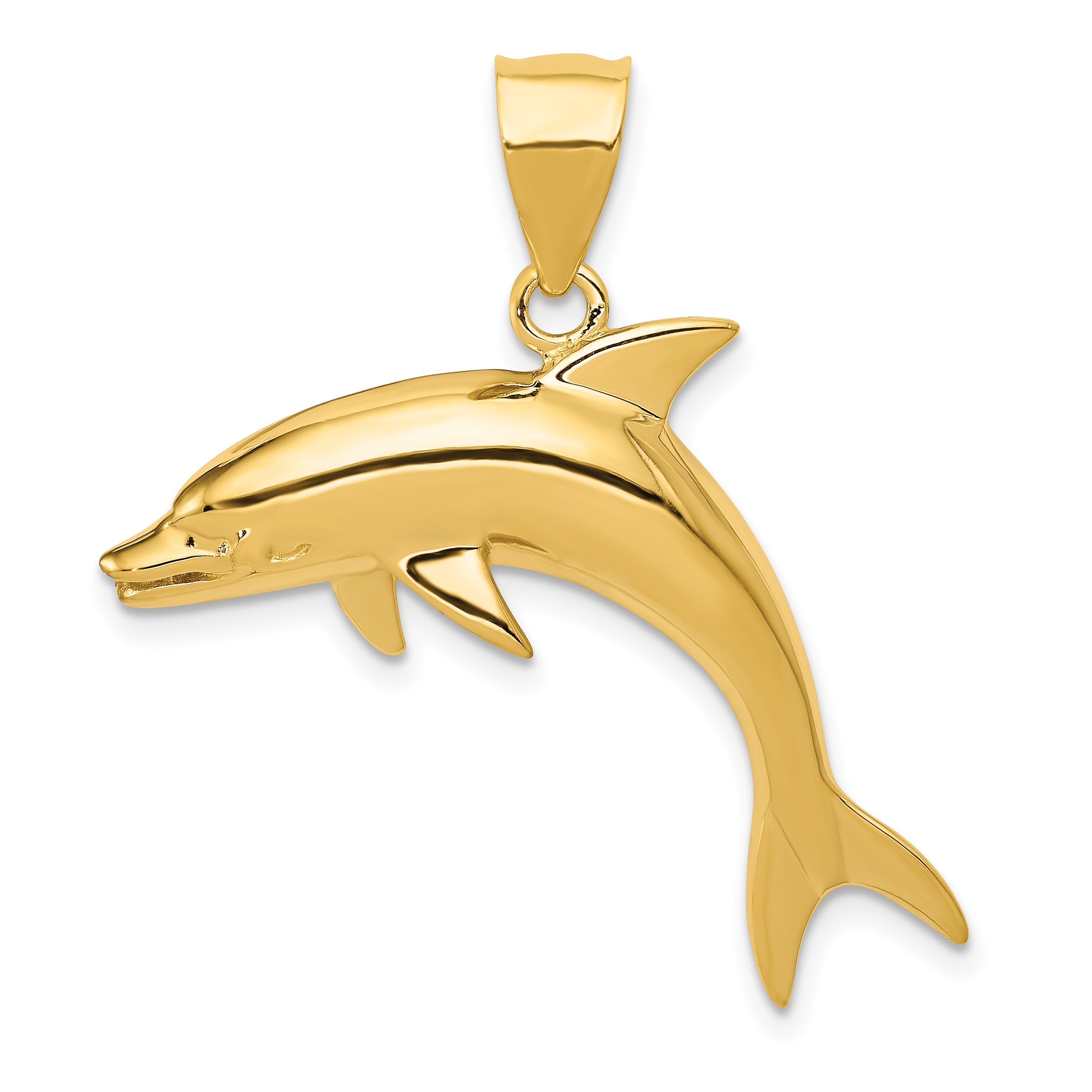 14k Dolphin Pendant Main image