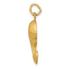 14K Gold Mother and Baby Charm Pendant  Elegant Themed Design