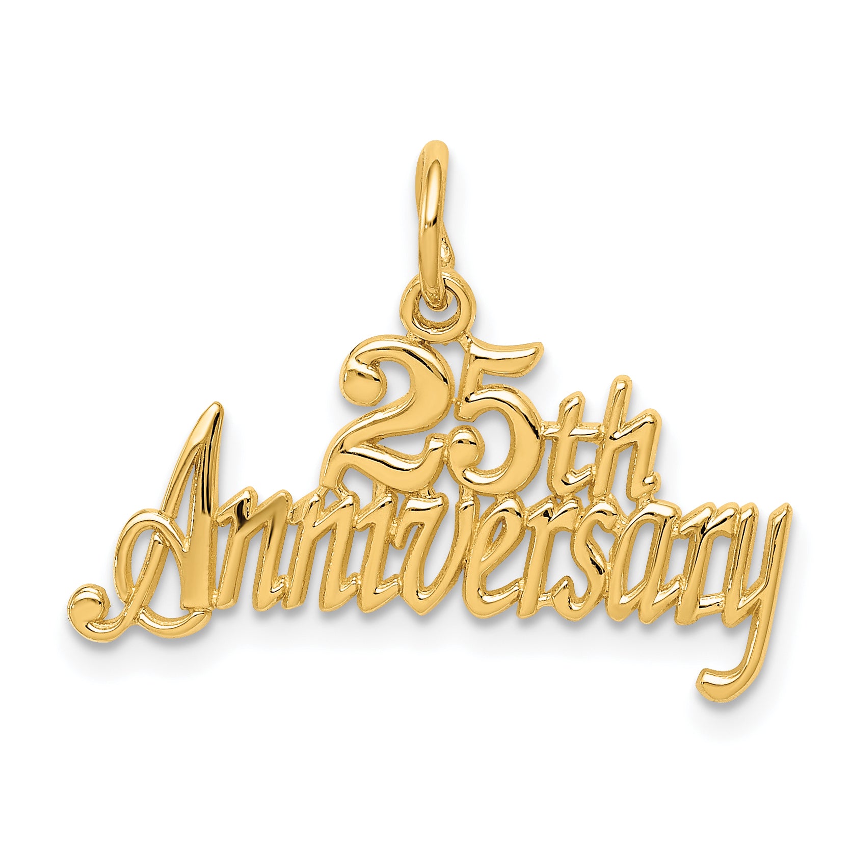 14k 25th ANNIVERSARY Charm Main image