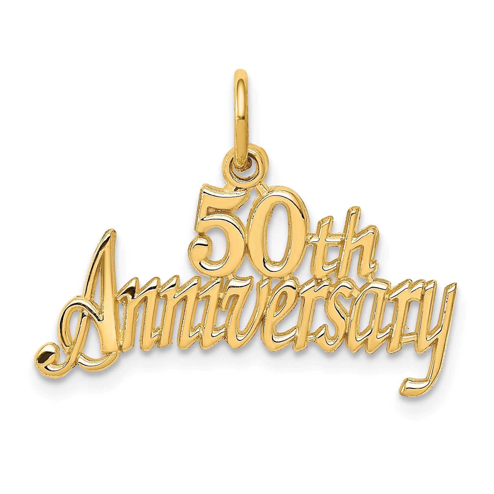 14k 50th ANNIVERSARY Charm Main image