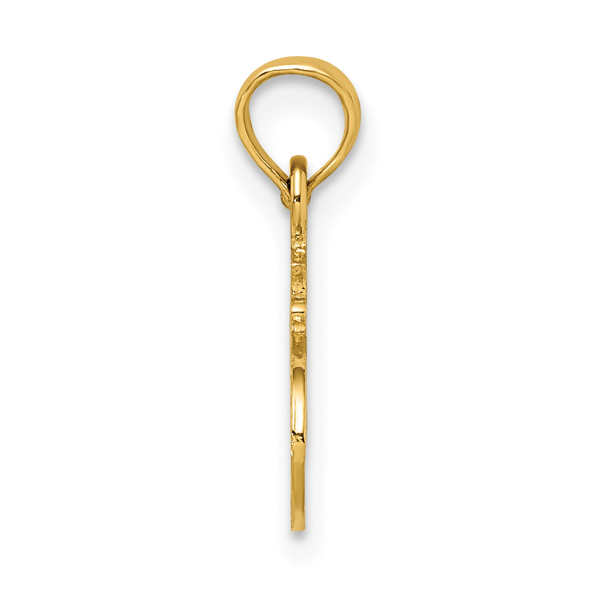 14k #1 AUNTIE Charm Secondary image