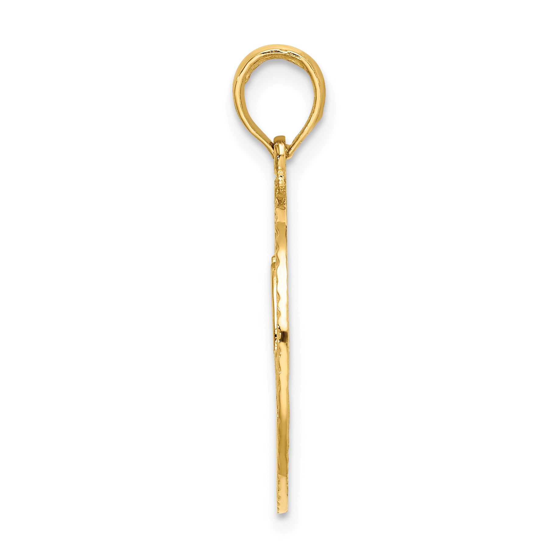 14k #1 SON Charm Secondary image
