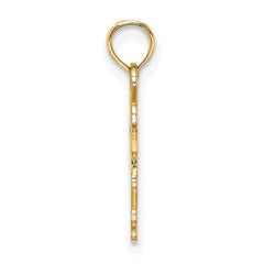 14k NEW YORK in Apple Cut-out Charm