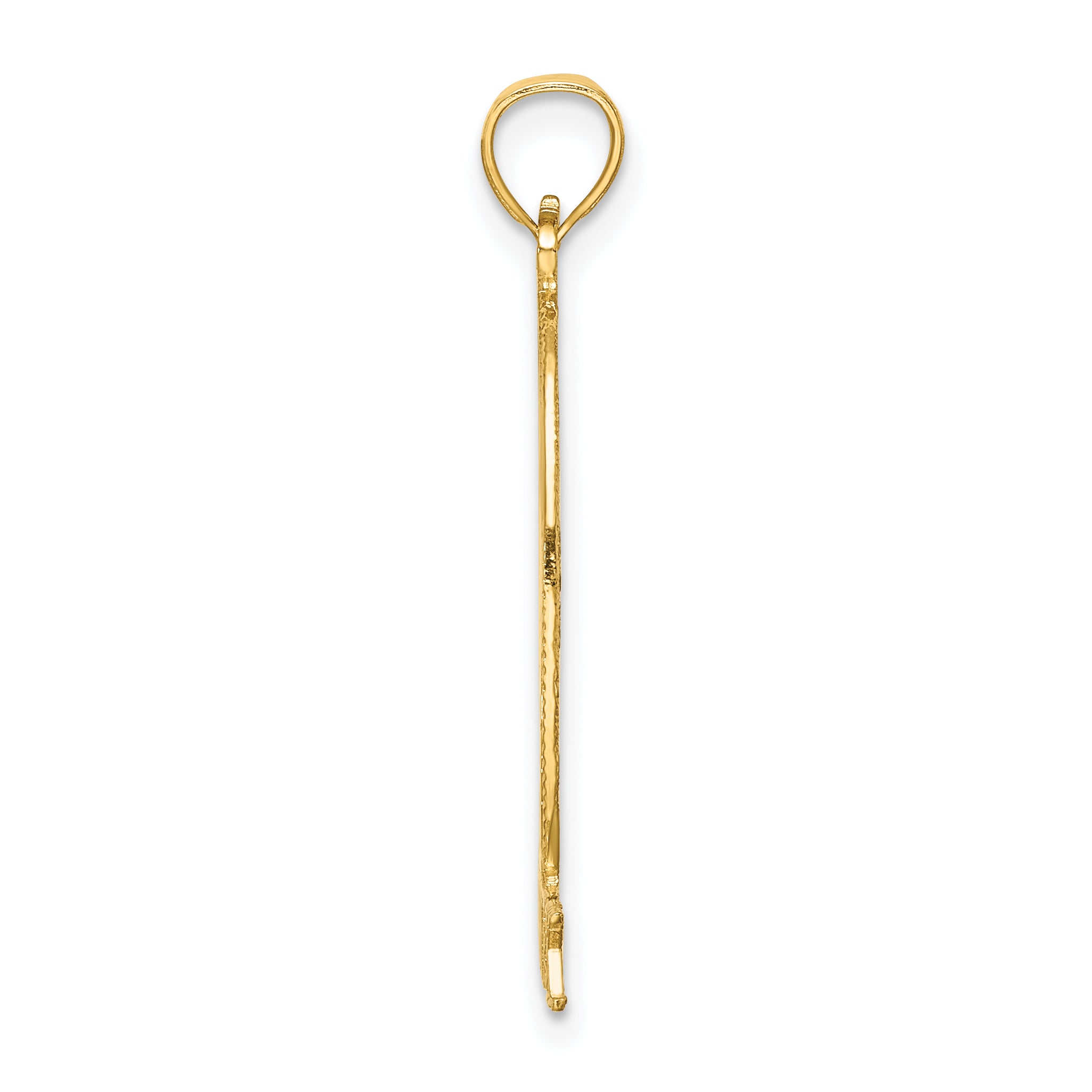 14k Cut-out NEW YORK w/Statue of Liberty Charm Secondary image