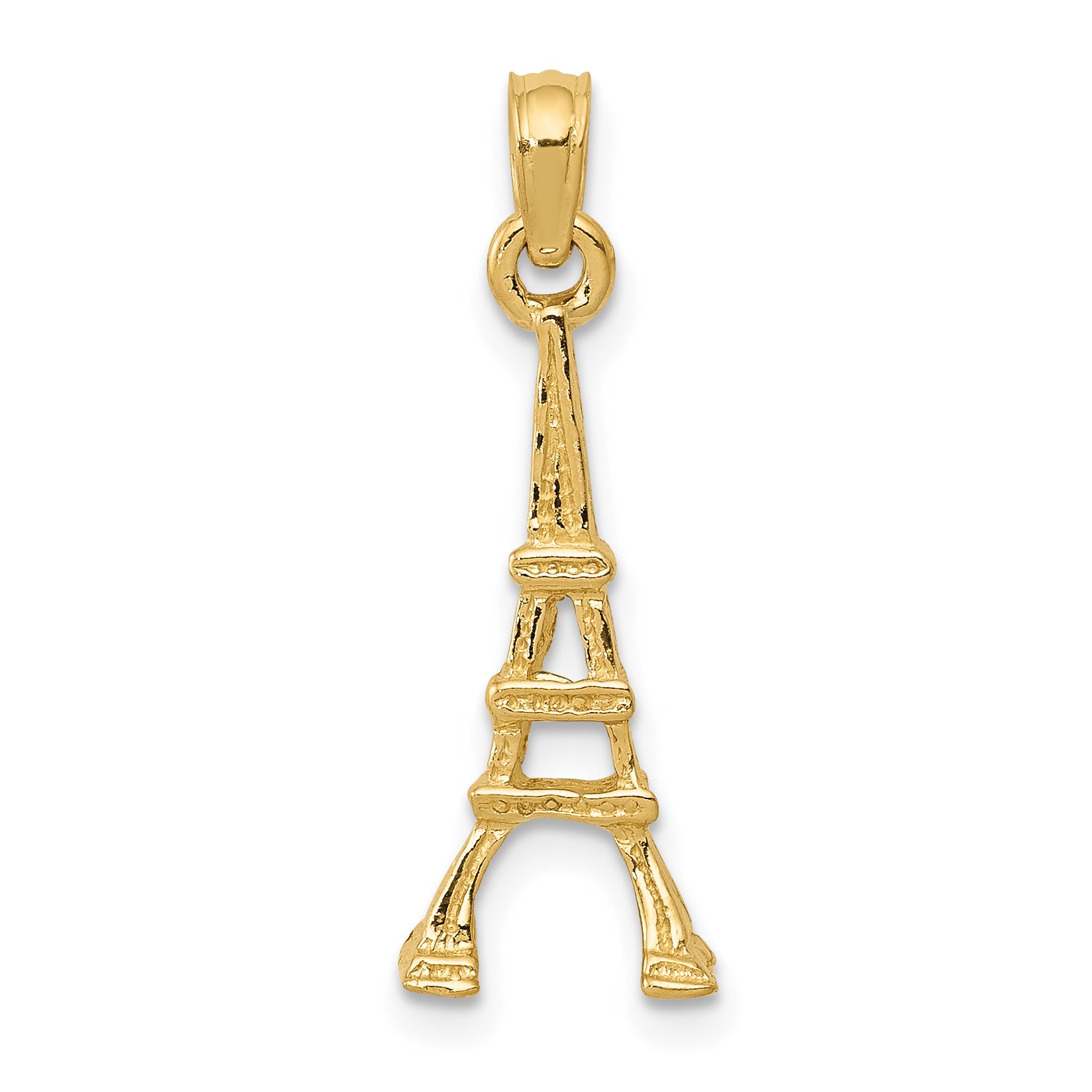 14k Eiffel Tower Pendant Main image