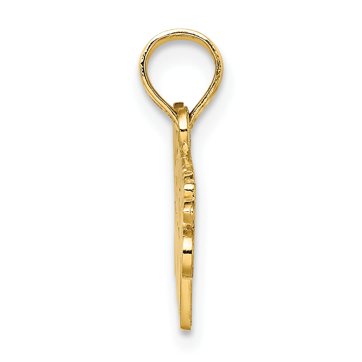 14k POLICE OFFICER'S MOM Charm Secondary image