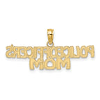 14k POLICE OFFICER'S MOM Charm