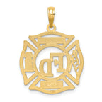 14k FD LADIES AUX in Shield Charm
