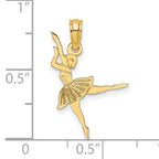 14k Ballerina Charm