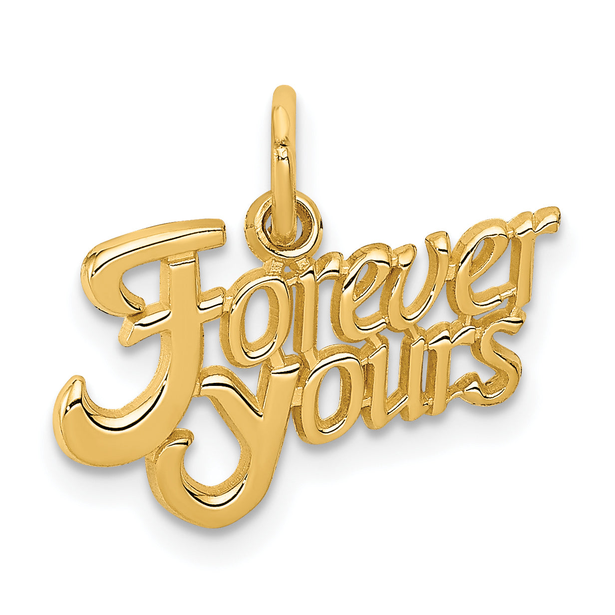14K FOREVER YOURS Charm Main image