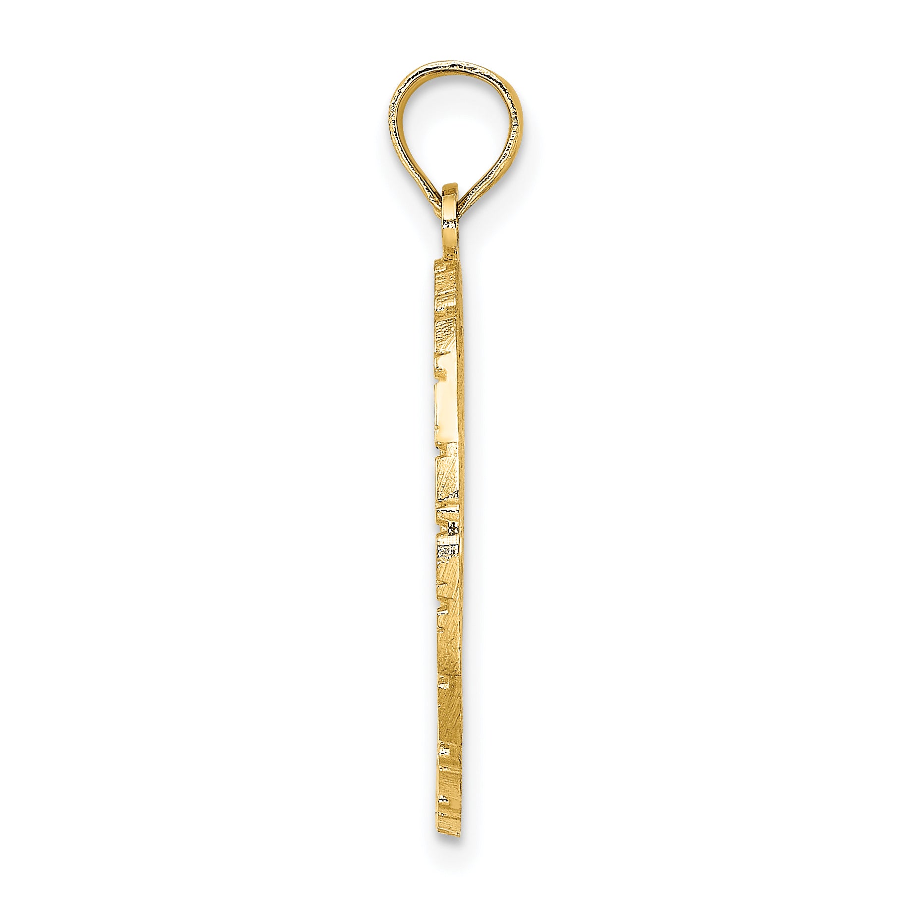 14k JAMAICA w/Bird and Flowers Charm Secondary image