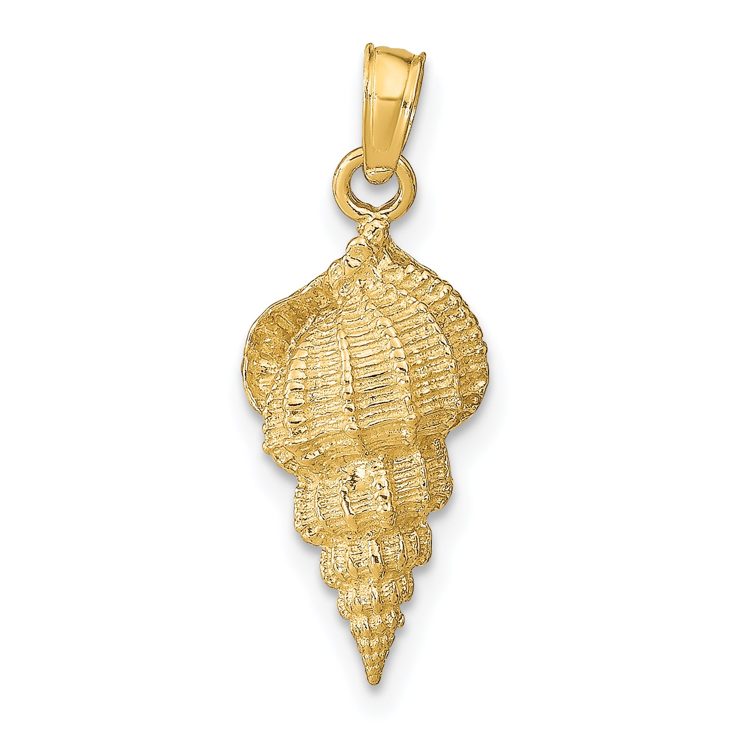 14k Conch Shell Pendant Main image