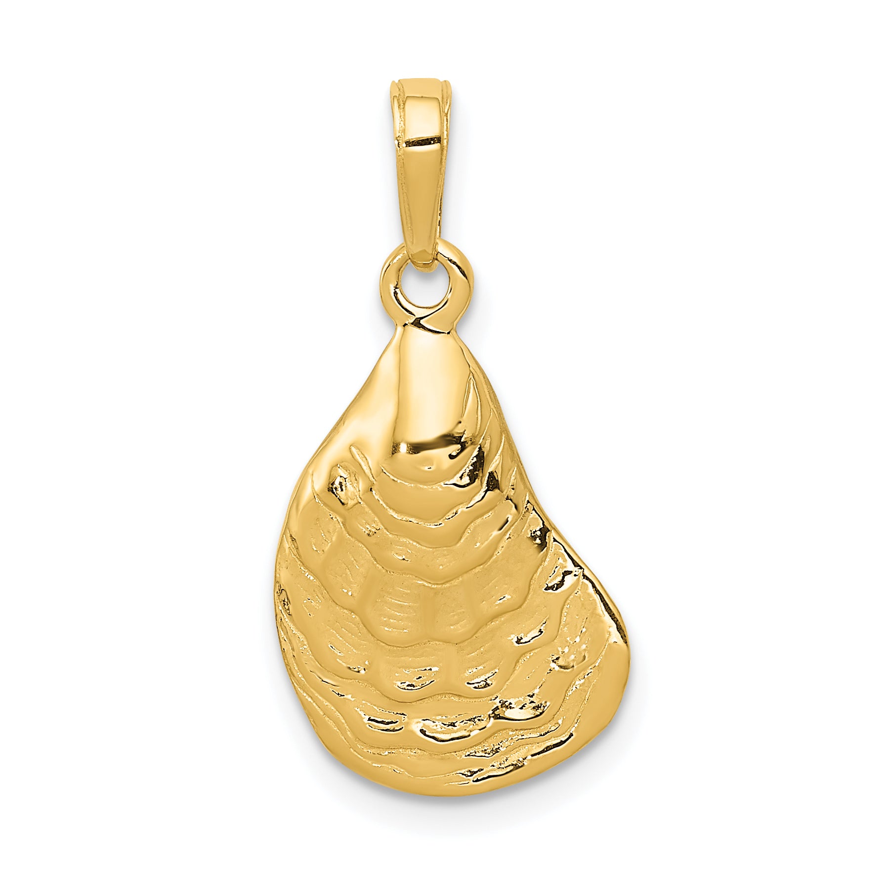 14k Oyster Shell Pendant Main image