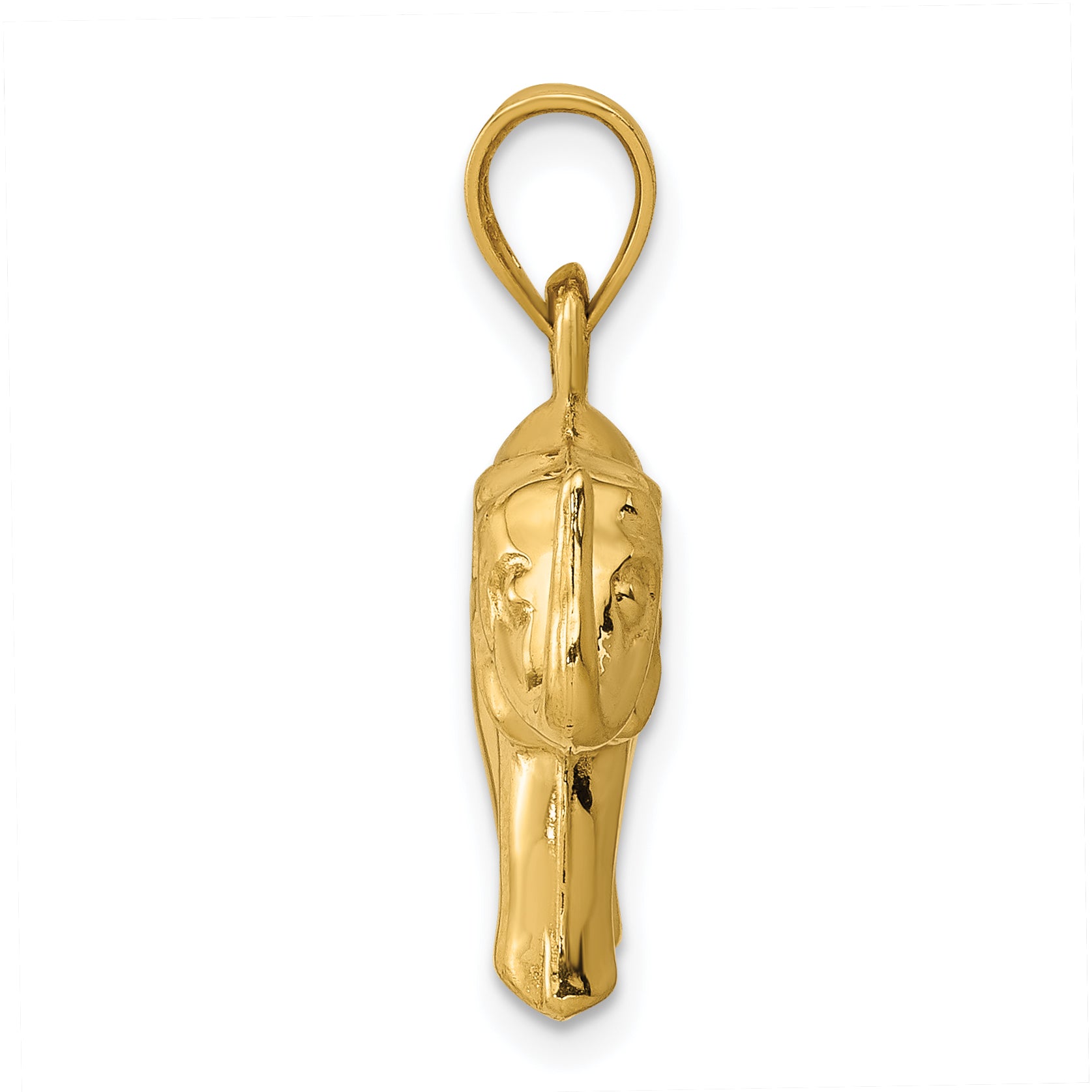 14K Gold Elephant Pendant for Men  Elegant Themed Design Secondary image